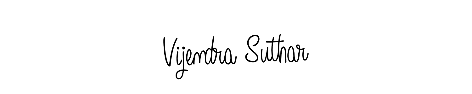 Check out images of Autograph of Vijendra Suthar name. Actor Vijendra Suthar Signature Style. Angelique-Rose-font-FFP is a professional sign style online. Vijendra Suthar signature style 5 images and pictures png