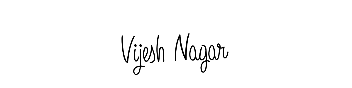 You can use this online signature creator to create a handwritten signature for the name Vijesh Nagar. This is the best online autograph maker. Vijesh Nagar signature style 5 images and pictures png