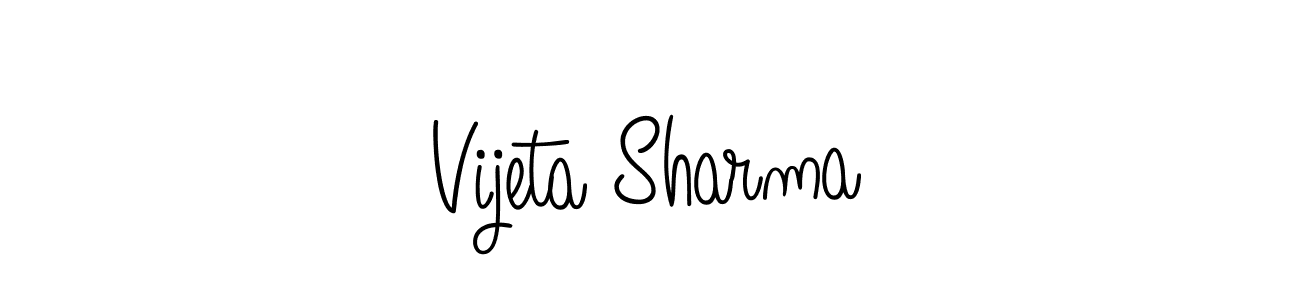 Here are the top 10 professional signature styles for the name Vijeta Sharma. These are the best autograph styles you can use for your name. Vijeta Sharma signature style 5 images and pictures png