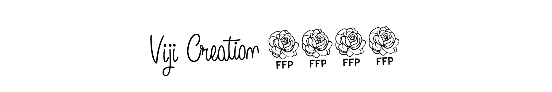 Design your own signature with our free online signature maker. With this signature software, you can create a handwritten (Angelique-Rose-font-FFP) signature for name Viji Creation 0107. Viji Creation 0107 signature style 5 images and pictures png