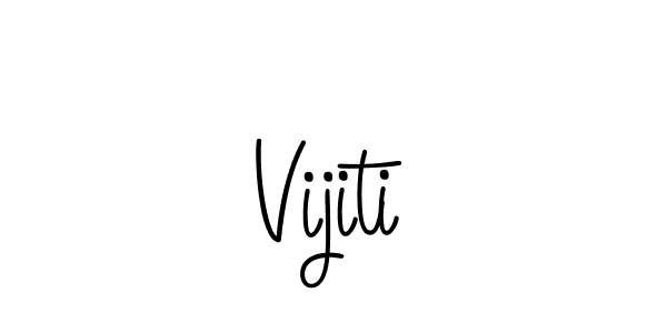 How to make Vijiti signature? Angelique-Rose-font-FFP is a professional autograph style. Create handwritten signature for Vijiti name. Vijiti signature style 5 images and pictures png