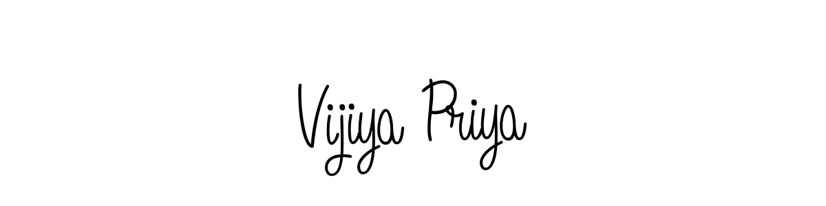 Make a beautiful signature design for name Vijiya Priya. Use this online signature maker to create a handwritten signature for free. Vijiya Priya signature style 5 images and pictures png
