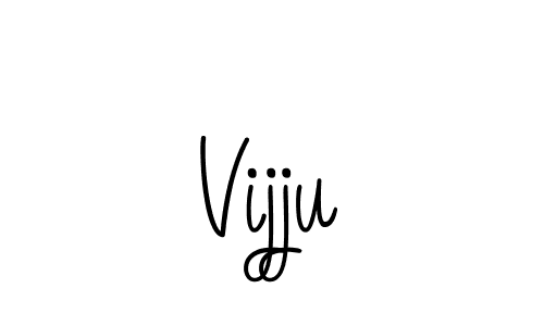 The best way (Angelique-Rose-font-FFP) to make a short signature is to pick only two or three words in your name. The name Vijju include a total of six letters. For converting this name. Vijju signature style 5 images and pictures png