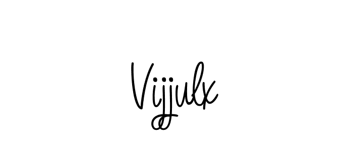 Design your own signature with our free online signature maker. With this signature software, you can create a handwritten (Angelique-Rose-font-FFP) signature for name Vijjulx. Vijjulx signature style 5 images and pictures png