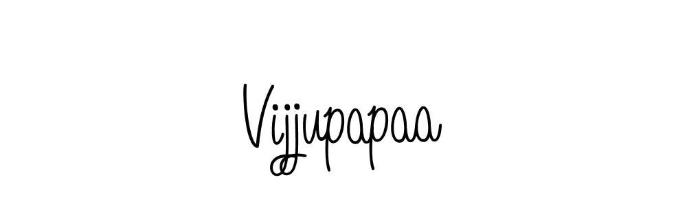 How to Draw Vijjupapaa signature style? Angelique-Rose-font-FFP is a latest design signature styles for name Vijjupapaa. Vijjupapaa signature style 5 images and pictures png