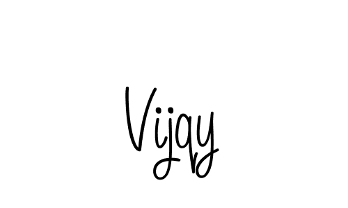 Use a signature maker to create a handwritten signature online. With this signature software, you can design (Angelique-Rose-font-FFP) your own signature for name Vijqy. Vijqy signature style 5 images and pictures png