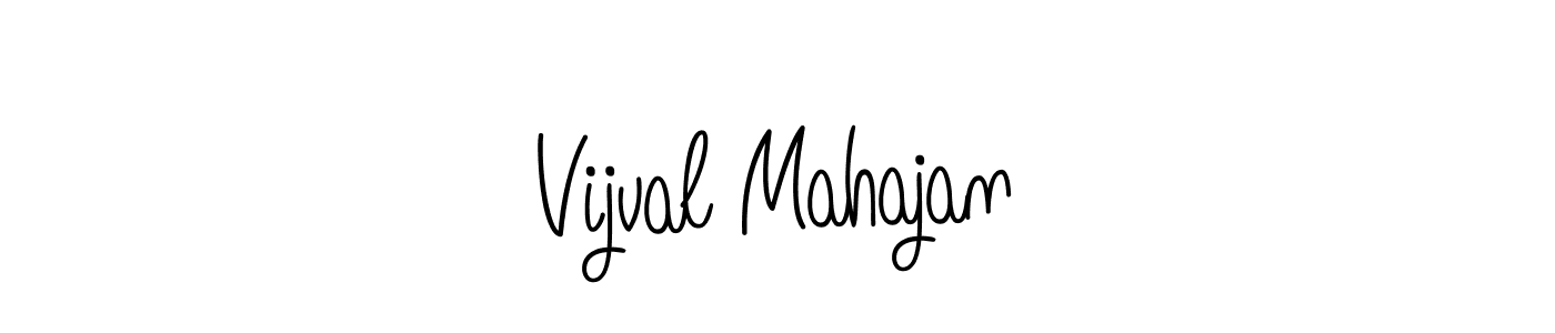 How to make Vijval Mahajan signature? Angelique-Rose-font-FFP is a professional autograph style. Create handwritten signature for Vijval Mahajan name. Vijval Mahajan signature style 5 images and pictures png