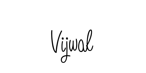 The best way (Angelique-Rose-font-FFP) to make a short signature is to pick only two or three words in your name. The name Vijwal include a total of six letters. For converting this name. Vijwal signature style 5 images and pictures png
