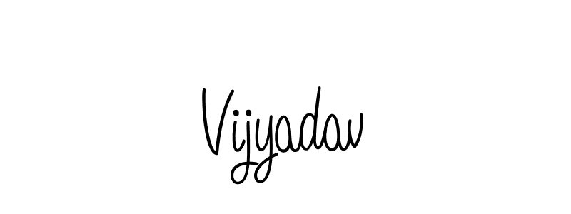 Vijyadav stylish signature style. Best Handwritten Sign (Angelique-Rose-font-FFP) for my name. Handwritten Signature Collection Ideas for my name Vijyadav. Vijyadav signature style 5 images and pictures png