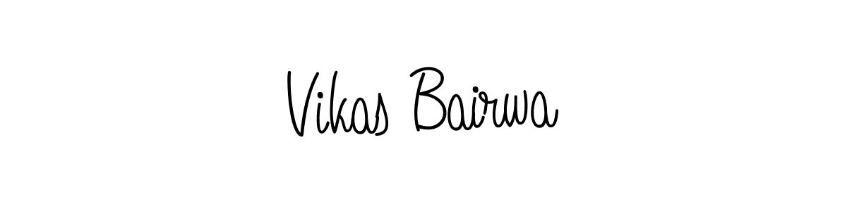 It looks lik you need a new signature style for name Vikas Bairwa. Design unique handwritten (Angelique-Rose-font-FFP) signature with our free signature maker in just a few clicks. Vikas Bairwa signature style 5 images and pictures png