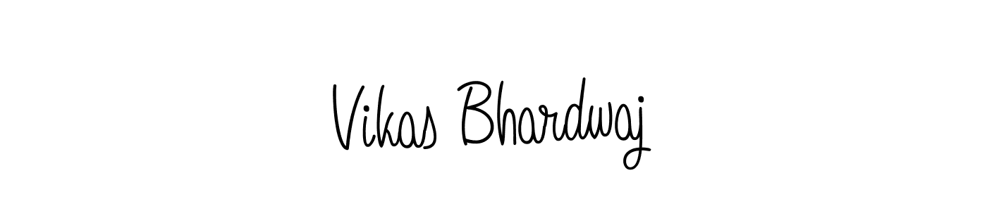 Design your own signature with our free online signature maker. With this signature software, you can create a handwritten (Angelique-Rose-font-FFP) signature for name Vikas Bhardwaj. Vikas Bhardwaj signature style 5 images and pictures png