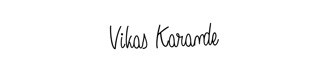 You can use this online signature creator to create a handwritten signature for the name Vikas Karande. This is the best online autograph maker. Vikas Karande signature style 5 images and pictures png