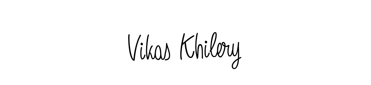 Best and Professional Signature Style for Vikas Khilery. Angelique-Rose-font-FFP Best Signature Style Collection. Vikas Khilery signature style 5 images and pictures png