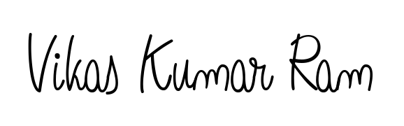 The Angelique-Rose-font-FFP signature style provides a bold statement for name Vikas Kumar Ram. Designed for business owners, executives, and leaders. Vikas Kumar Ram signature style 5 images and pictures png