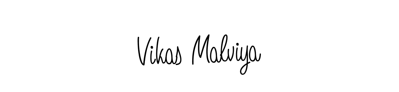 Once you've used our free online signature maker to create your best signature Angelique-Rose-font-FFP style, it's time to enjoy all of the benefits that Vikas Malviya name signing documents. Vikas Malviya signature style 5 images and pictures png