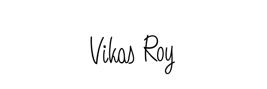 Create a beautiful signature design for name Vikas Roy. With this signature (Angelique-Rose-font-FFP) fonts, you can make a handwritten signature for free. Vikas Roy signature style 5 images and pictures png
