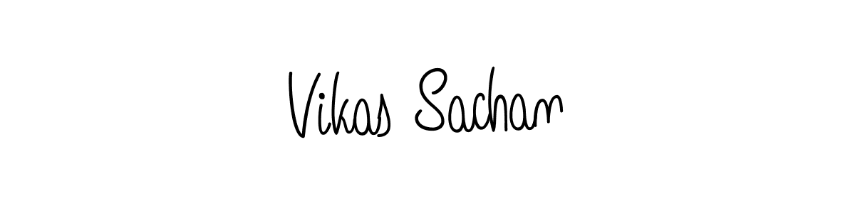 Make a beautiful signature design for name Vikas Sachan. Use this online signature maker to create a handwritten signature for free. Vikas Sachan signature style 5 images and pictures png