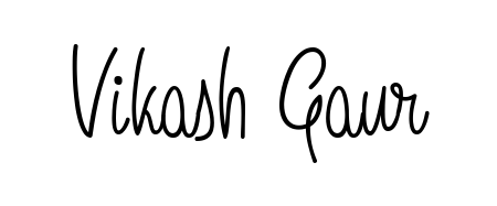 Create your official email sign-off with Vikash Gaur name in Angelique-Rose-font-FFP style. Crisp, clean, and perfectly legible across all screens. Vikash Gaur signature style 5 images and pictures png