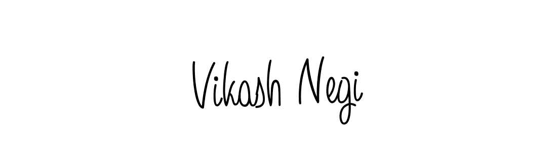 How to make Vikash Negi signature? Angelique-Rose-font-FFP is a professional autograph style. Create handwritten signature for Vikash Negi name. Vikash Negi signature style 5 images and pictures png