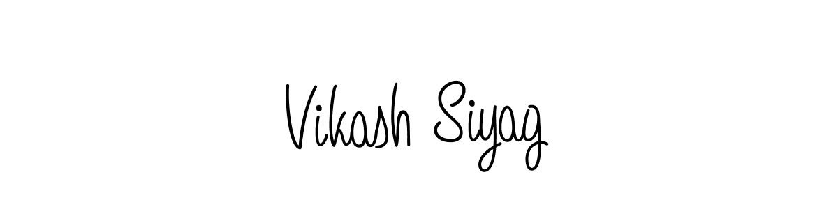 Also You can easily find your signature by using the search form. We will create Vikash Siyag name handwritten signature images for you free of cost using Angelique-Rose-font-FFP sign style. Vikash Siyag signature style 5 images and pictures png