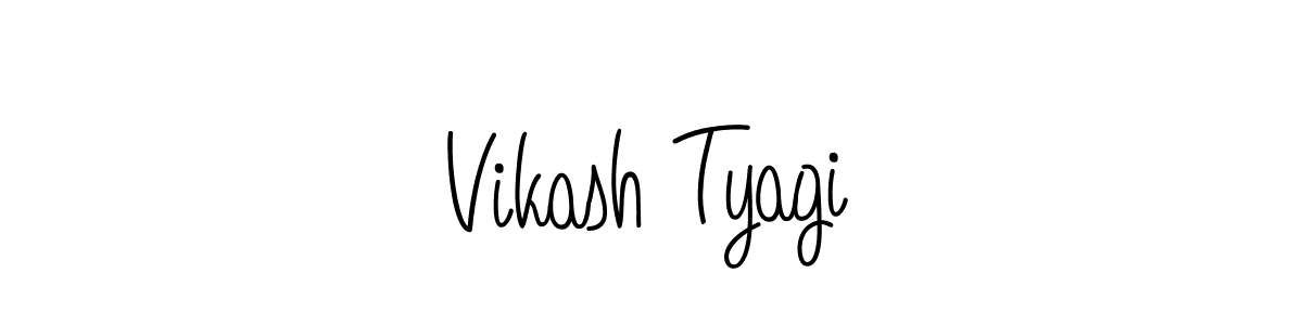 How to Draw Vikash Tyagi signature style? Angelique-Rose-font-FFP is a latest design signature styles for name Vikash Tyagi. Vikash Tyagi signature style 5 images and pictures png