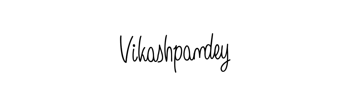 How to Draw Vikashpandey signature style? Angelique-Rose-font-FFP is a latest design signature styles for name Vikashpandey. Vikashpandey signature style 5 images and pictures png