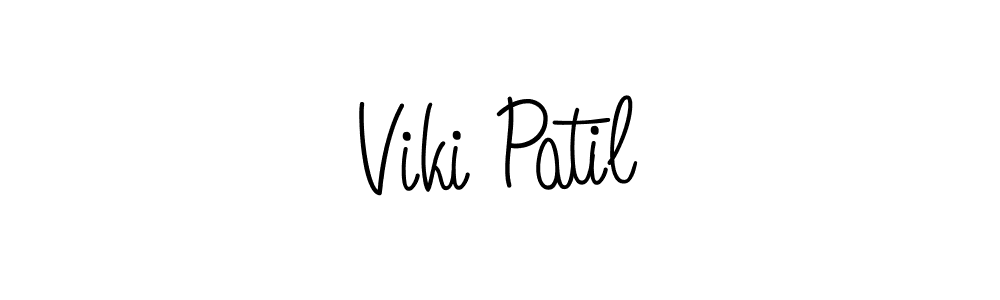 Make a beautiful signature design for name Viki Patil. Use this online signature maker to create a handwritten signature for free. Viki Patil signature style 5 images and pictures png