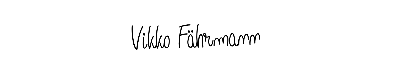if you are searching for the best signature style for your name Vikko Fährmann. so please give up your signature search. here we have designed multiple signature styles  using Angelique-Rose-font-FFP. Vikko Fährmann signature style 5 images and pictures png