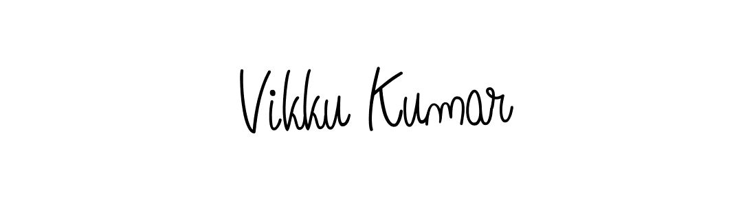 Best and Professional Signature Style for Vikku Kumar. Angelique-Rose-font-FFP Best Signature Style Collection. Vikku Kumar signature style 5 images and pictures png