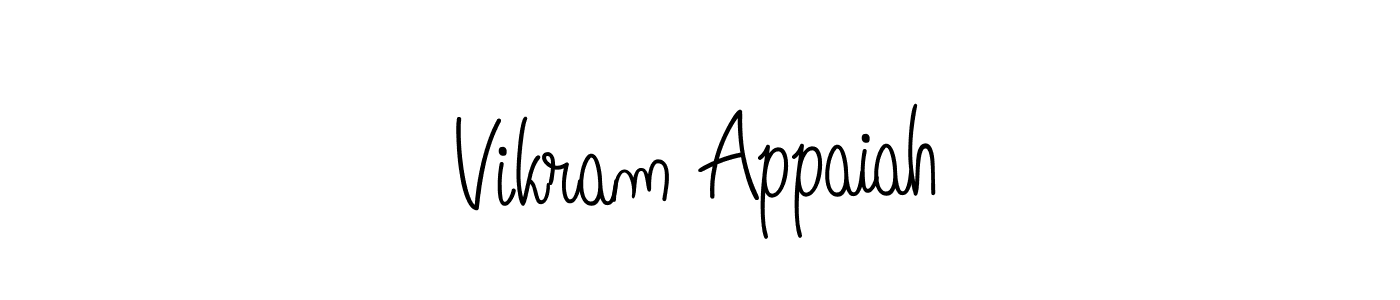 Angelique-Rose-font-FFP is a professional signature style that is perfect for those who want to add a touch of class to their signature. It is also a great choice for those who want to make their signature more unique. Get Vikram Appaiah name to fancy signature for free. Vikram Appaiah signature style 5 images and pictures png