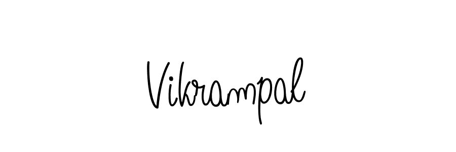 Design your own signature with our free online signature maker. With this signature software, you can create a handwritten (Angelique-Rose-font-FFP) signature for name Vikrampal. Vikrampal signature style 5 images and pictures png