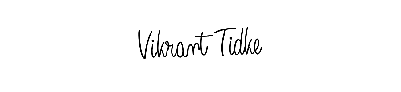Make a short Vikrant Tidke signature style. Manage your documents anywhere anytime using Angelique-Rose-font-FFP. Create and add eSignatures, submit forms, share and send files easily. Vikrant Tidke signature style 5 images and pictures png