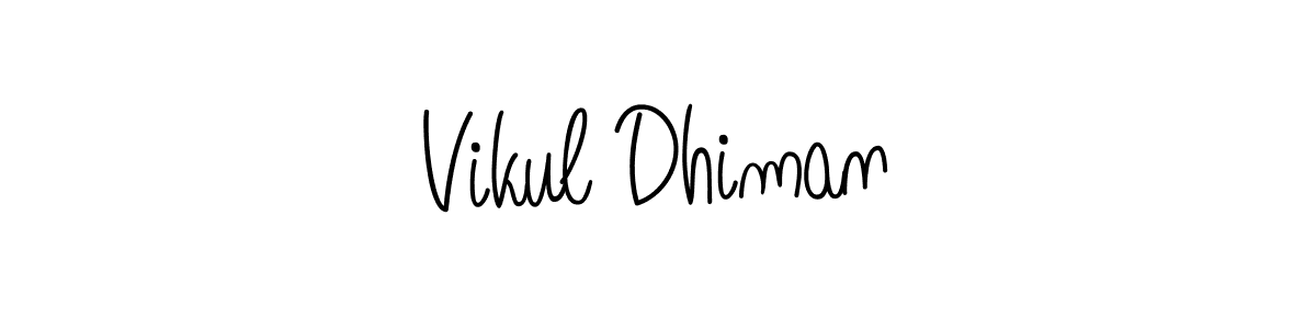 Similarly Angelique-Rose-font-FFP is the best handwritten signature design. Signature creator online .You can use it as an online autograph creator for name Vikul Dhiman. Vikul Dhiman signature style 5 images and pictures png