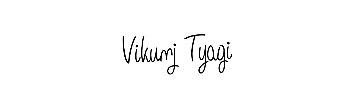 Here are the top 10 professional signature styles for the name Vikunj Tyagi. These are the best autograph styles you can use for your name. Vikunj Tyagi signature style 5 images and pictures png