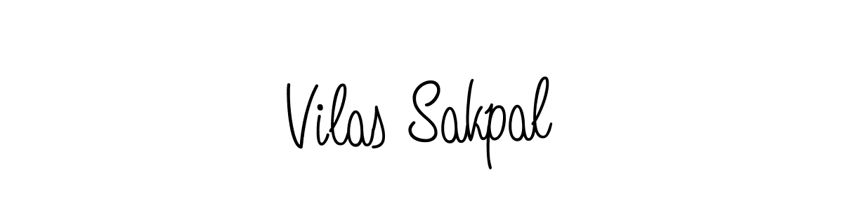 It looks lik you need a new signature style for name Vilas Sakpal. Design unique handwritten (Angelique-Rose-font-FFP) signature with our free signature maker in just a few clicks. Vilas Sakpal signature style 5 images and pictures png