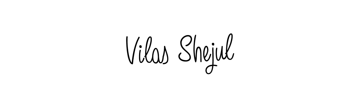 How to make Vilas Shejul signature? Angelique-Rose-font-FFP is a professional autograph style. Create handwritten signature for Vilas Shejul name. Vilas Shejul signature style 5 images and pictures png