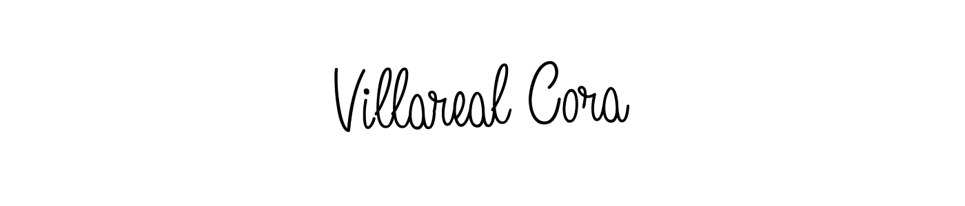 Once you've used our free online signature maker to create your best signature Angelique-Rose-font-FFP style, it's time to enjoy all of the benefits that Villareal Cora name signing documents. Villareal Cora signature style 5 images and pictures png