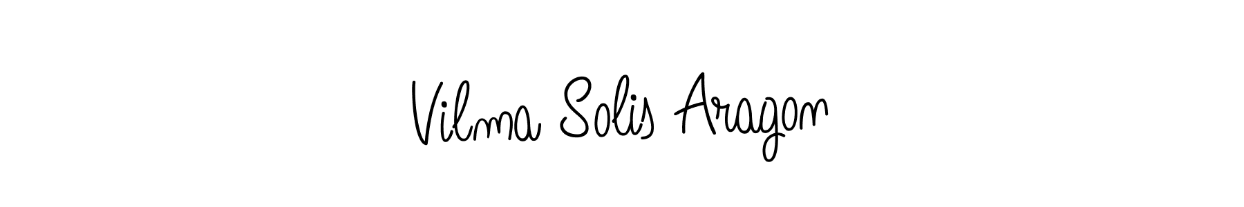 Best and Professional Signature Style for Vilma Solis Aragon. Angelique-Rose-font-FFP Best Signature Style Collection. Vilma Solis Aragon signature style 5 images and pictures png