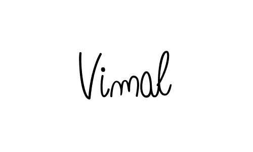 How to Draw Vimal signature style? Angelique-Rose-font-FFP is a latest design signature styles for name Vimal. Vimal signature style 5 images and pictures png