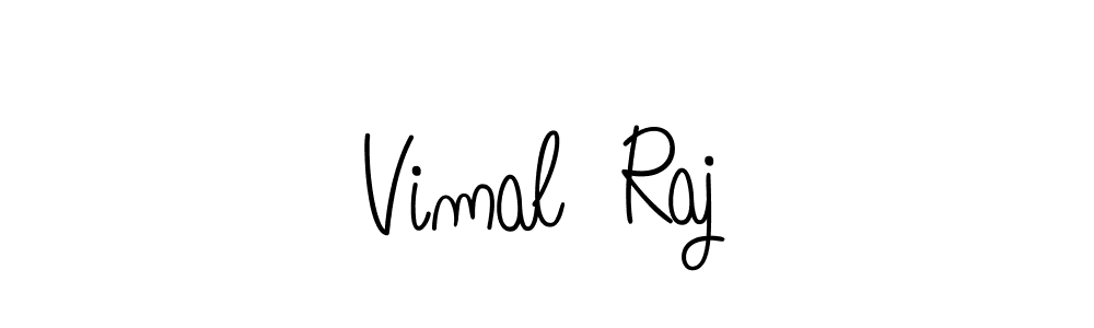 You should practise on your own different ways (Angelique-Rose-font-FFP) to write your name (Vimal  Raj) in signature. don't let someone else do it for you. Vimal  Raj signature style 5 images and pictures png