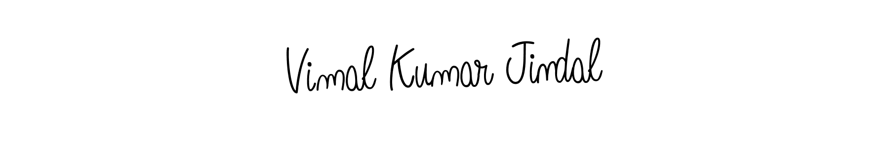 How to Draw Vimal Kumar Jindal signature style? Angelique-Rose-font-FFP is a latest design signature styles for name Vimal Kumar Jindal. Vimal Kumar Jindal signature style 5 images and pictures png