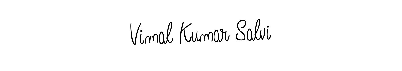 if you are searching for the best signature style for your name Vimal Kumar Salvi. so please give up your signature search. here we have designed multiple signature styles  using Angelique-Rose-font-FFP. Vimal Kumar Salvi signature style 5 images and pictures png
