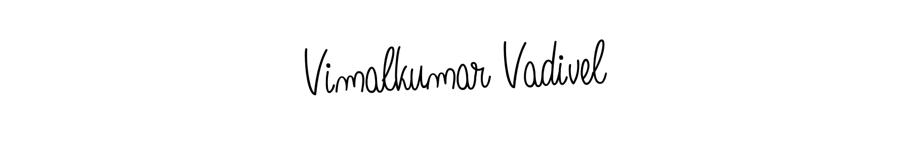 This is the best signature style for the Vimalkumar Vadivel name. Also you like these signature font (Angelique-Rose-font-FFP). Mix name signature. Vimalkumar Vadivel signature style 5 images and pictures png