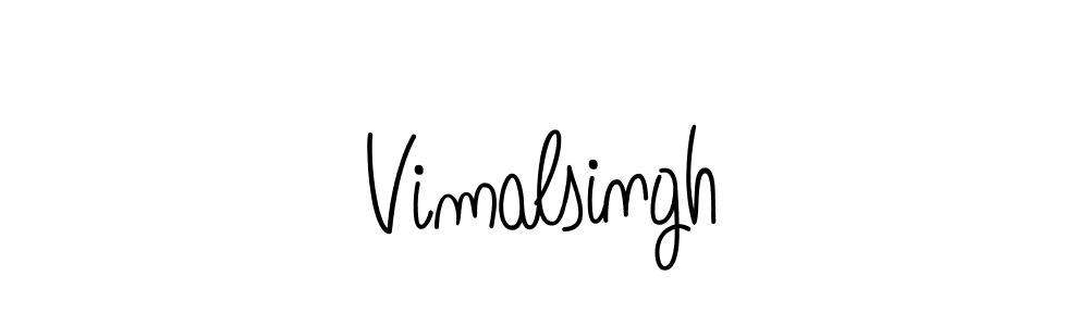 Make a beautiful signature design for name Vimalsingh. Use this online signature maker to create a handwritten signature for free. Vimalsingh signature style 5 images and pictures png