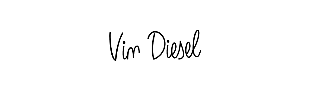 How to make Vin Diesel signature? Angelique-Rose-font-FFP is a professional autograph style. Create handwritten signature for Vin Diesel name. Vin Diesel signature style 5 images and pictures png