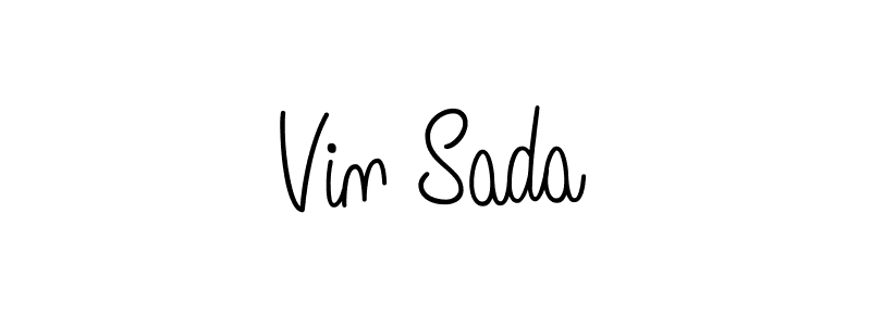 This is the best signature style for the Vin Sada name. Also you like these signature font (Angelique-Rose-font-FFP). Mix name signature. Vin Sada signature style 5 images and pictures png