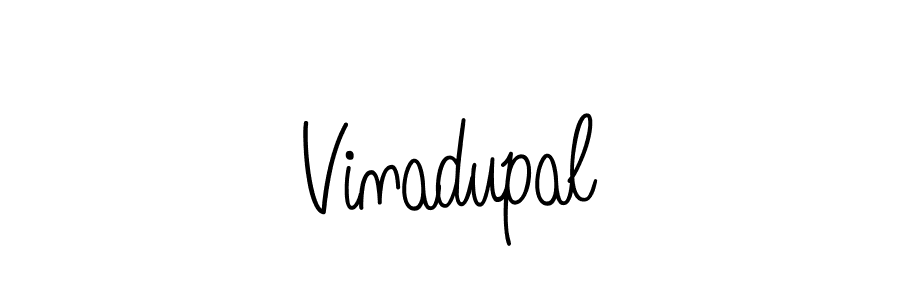 Best and Professional Signature Style for Vinadupal. Angelique-Rose-font-FFP Best Signature Style Collection. Vinadupal signature style 5 images and pictures png
