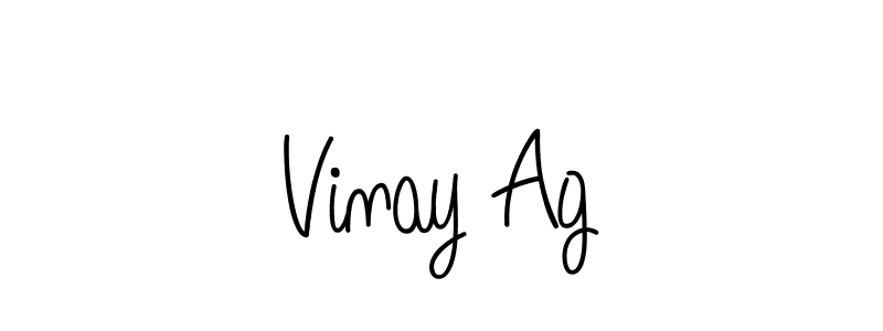 Check out images of Autograph of Vinay Ag name. Actor Vinay Ag Signature Style. Angelique-Rose-font-FFP is a professional sign style online. Vinay Ag signature style 5 images and pictures png