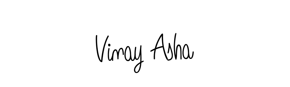 Best and Professional Signature Style for Vinay Asha. Angelique-Rose-font-FFP Best Signature Style Collection. Vinay Asha signature style 5 images and pictures png