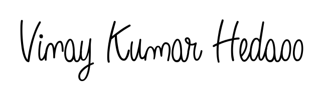 Master the art of signing with Vinay Kumar Hedaoo written in fluent Angelique-Rose-font-FFP script. A great template to practice and refine your handwriting. Vinay Kumar Hedaoo signature style 5 images and pictures png